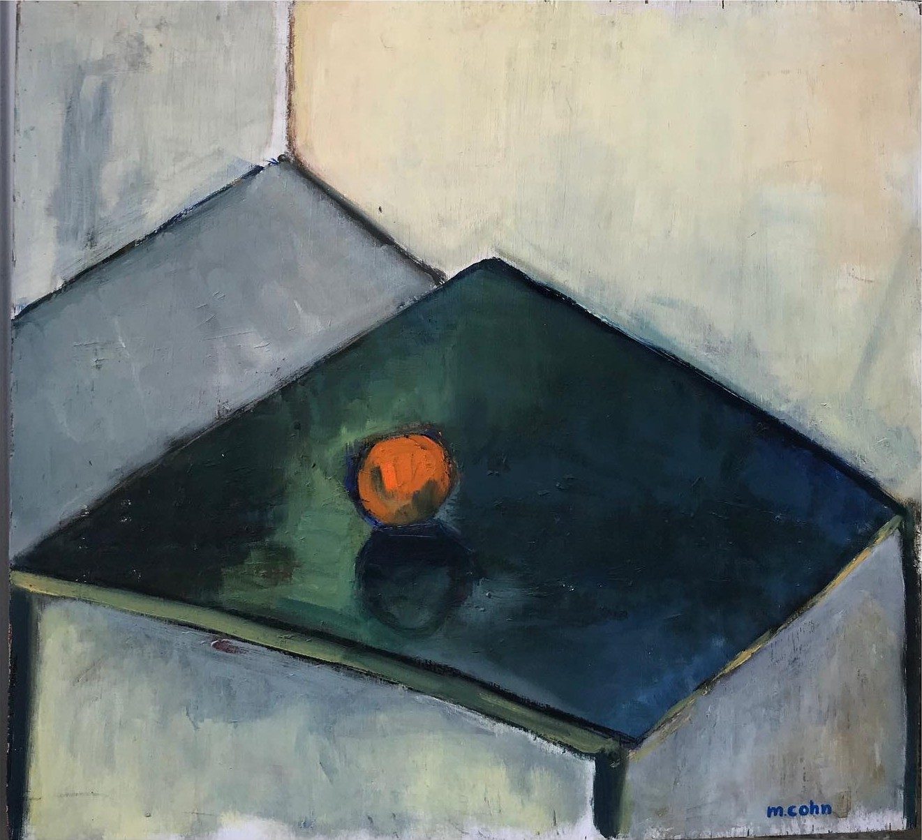 The Orange, a painting by Monica Cohn
